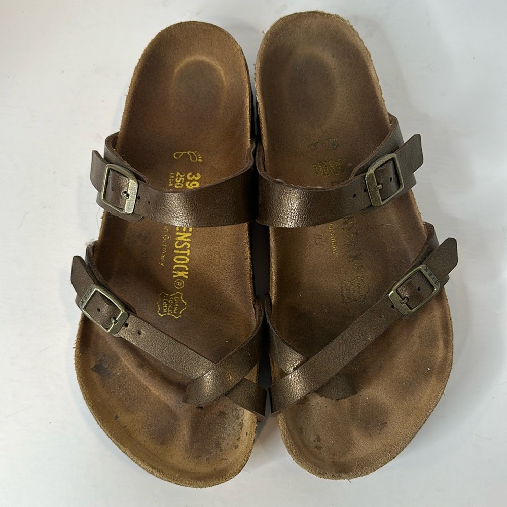 Birkenstock Mayari Taupe Sandles size 38
